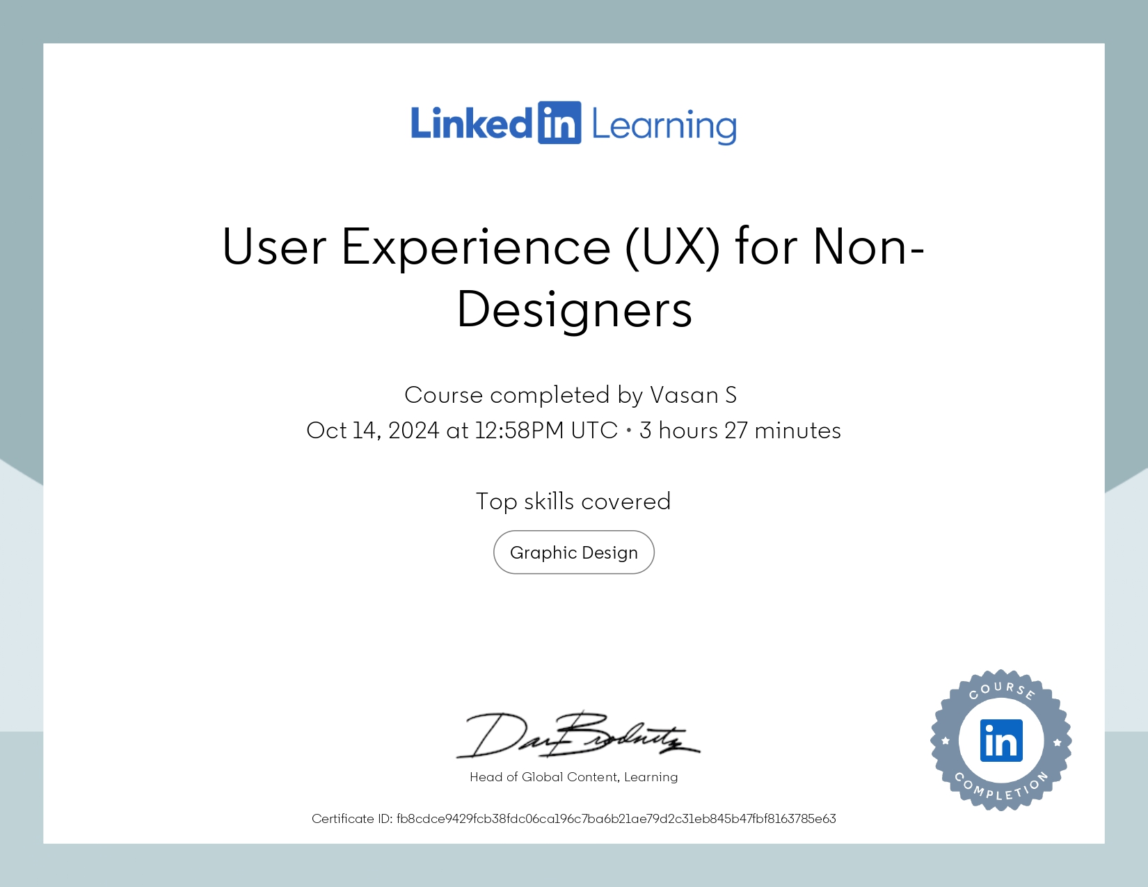 Certificate 1